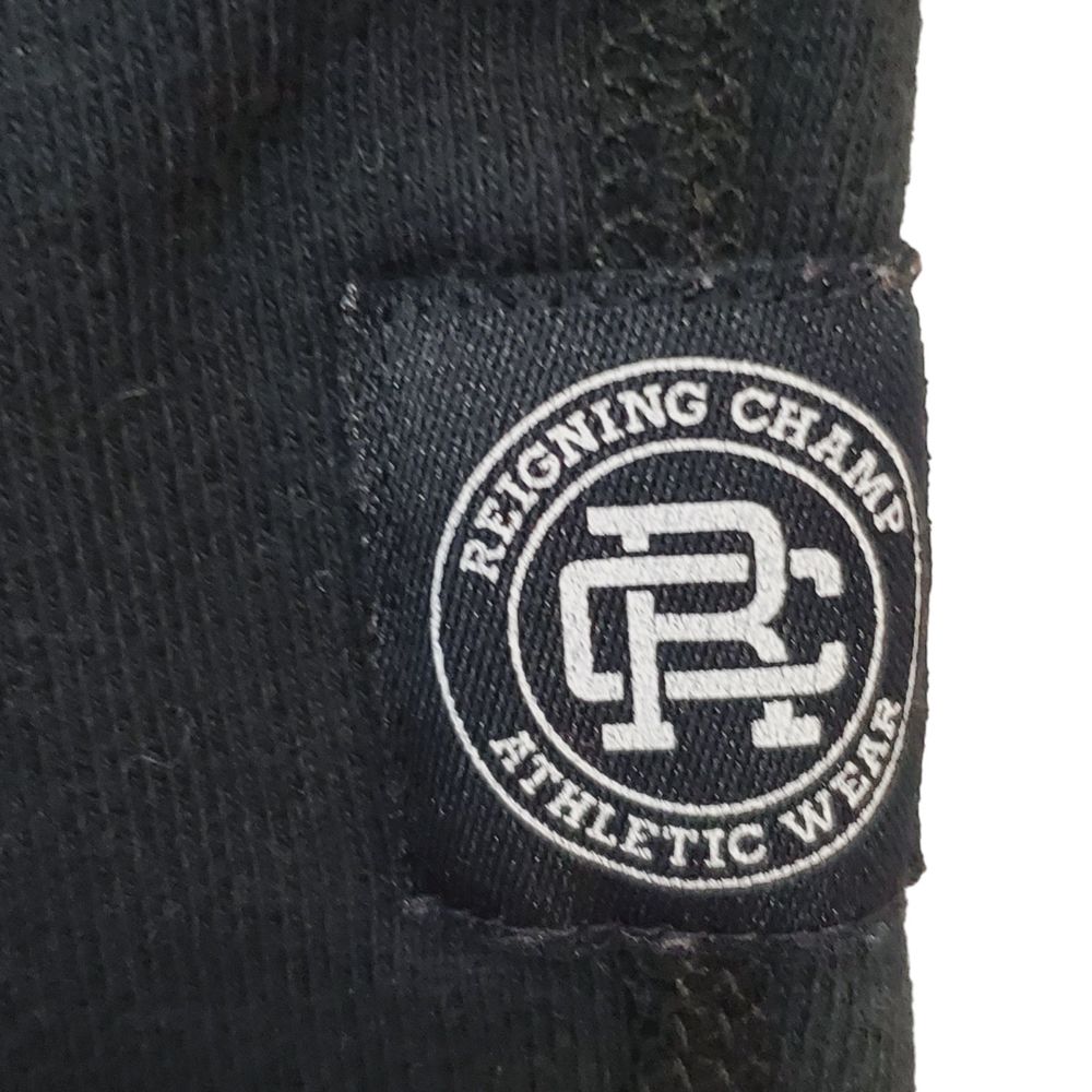 Reigning Champ Solid Black Heavyweight Women's L … - image 3